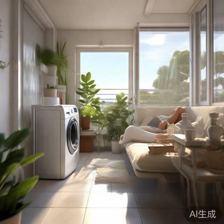 阳台清爽，生活美好