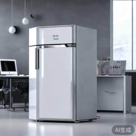 美的迷你电冰箱，办公节能佳选