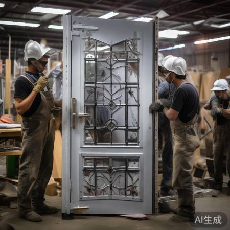 永康师傅巧制防盗门