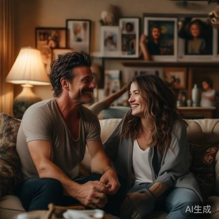 明星温馨家庭时光