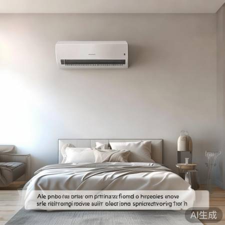 空调远离床，噪音小生活佳