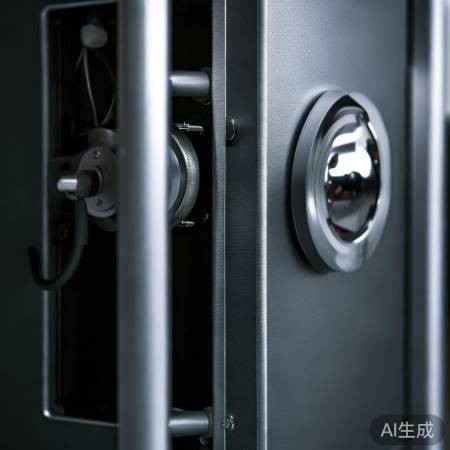 保险柜螺丝紧，电源线理顺