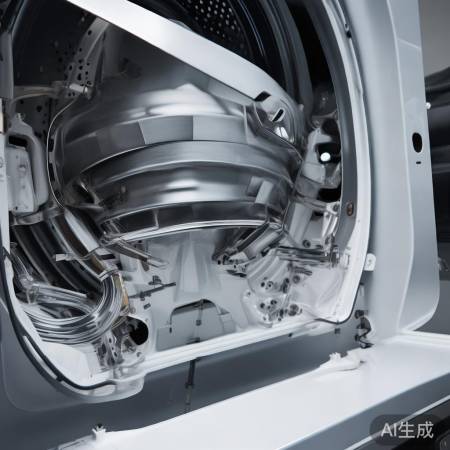 拆滚筒，拧螺丝，拉出滚筒。