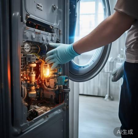 检查洗衣机进水阀电路