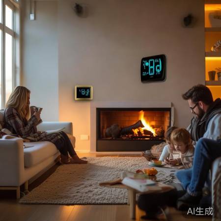 自动温控，节能舒适