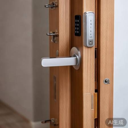 木门智能锁孔普及