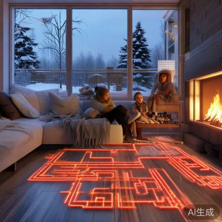 海尔壁挂炉地暖：冬季供暖新选择，舒适生活从这里开始