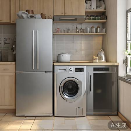 空间巧布局，冰洗和谐存