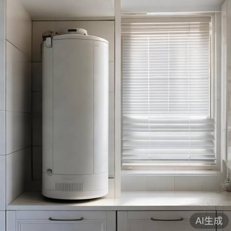 热水器吊柜百叶窗设计：实用与美观兼具