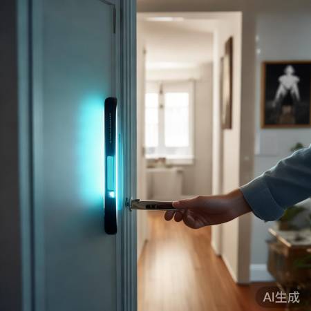 指纹锁，安全便捷解锁