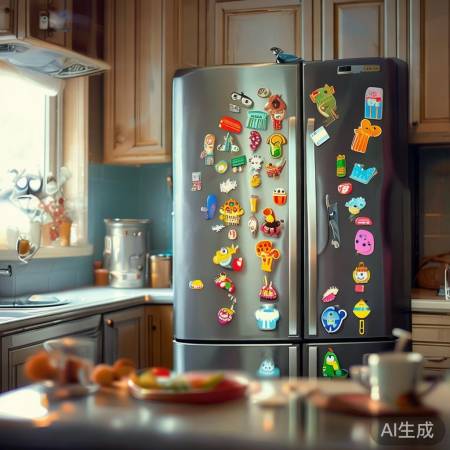 “创意冰箱贴，厨房乐趣多”