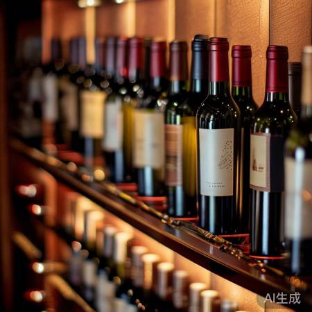 红酒柜柔光照明，视觉盛宴