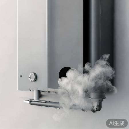 壁挂炉排气不畅,关水异响