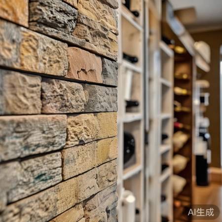 红酒柜选砖，讲究搭配