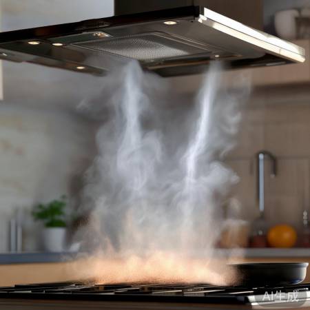 油烟机吸力测试，稳如筷子夹菜