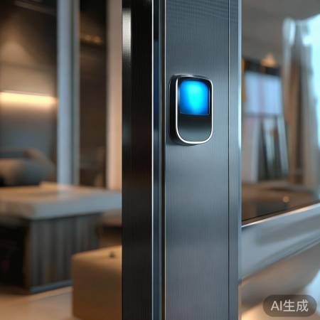 无锁体指纹锁，四季无忧