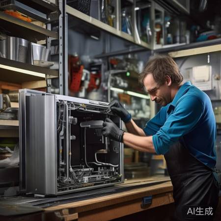 拆沉灶主体，逐个松螺丝