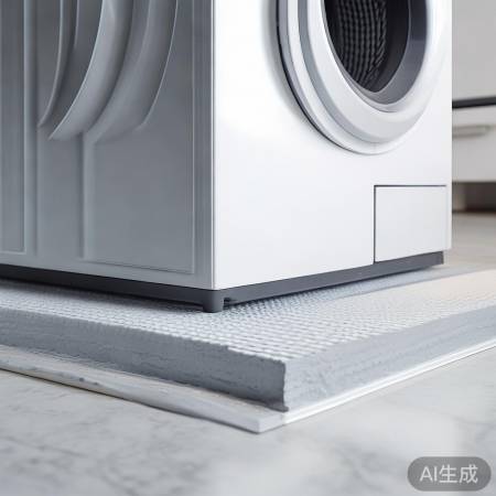 选洗衣机脚垫，量底座尺寸