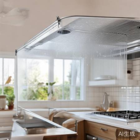 防雨罩防漏电，保持厨房清爽