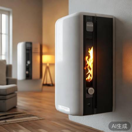 壁挂炉：燃气高效，电壁简单