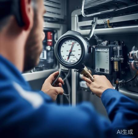 空调压力计，保障系统健康